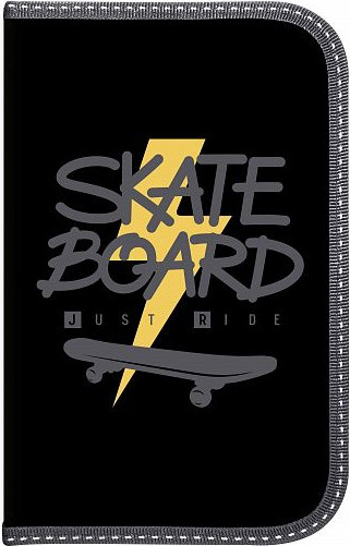 Изображение товара Пенал Schoolformat Бери скейт / ПКБС-БСК (черный)