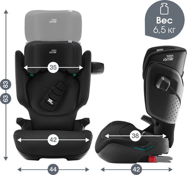 Изображение товара Автокресло Britax Romer Kidfix Pro Classic (Space Black)