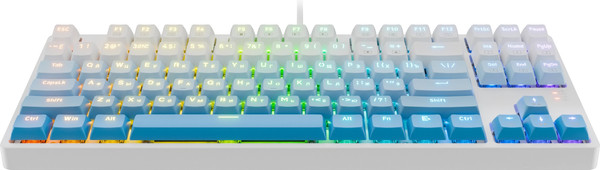 Изображение товара Клавиатура Redragon Cass RGB / 71485 (синий/белый)