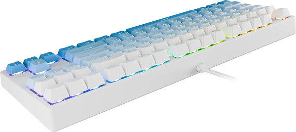 Изображение товара Клавиатура Redragon Cass RGB / 71485 (синий/белый)