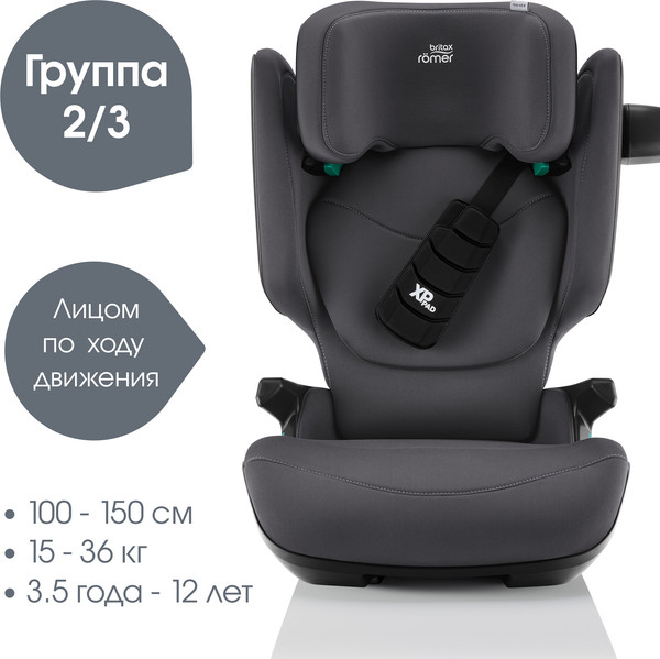 Изображение товара Автокресло Britax Romer Kidfix Pro Classic (Midnight Grey)