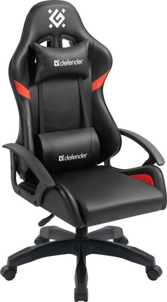 Изображение товара Кресло геймерское Defender Sharm / 64674 (черный/красный)