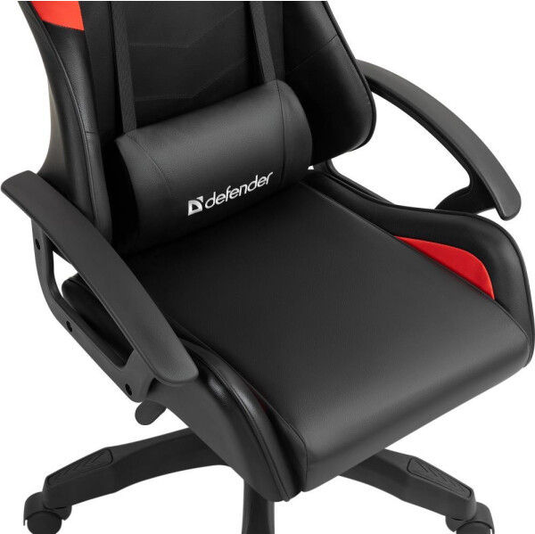 Изображение товара Кресло геймерское Defender Sharm / 64674 (черный/красный)
