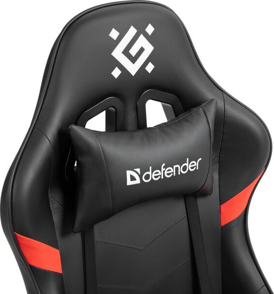 Изображение товара Кресло геймерское Defender Sharm / 64674 (черный/красный)
