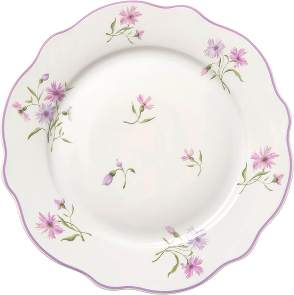 Изображение товара Тарелка закусочная (десертная) HomeQueen Летние воспоминания 77103 (цветы)