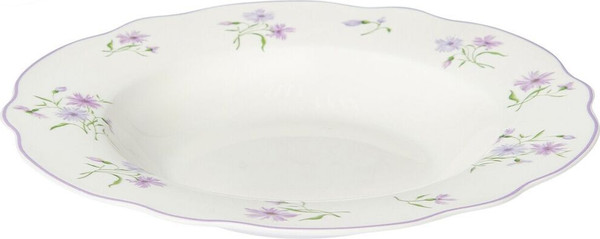 Изображение товара Тарелка столовая глубокая HomeQueen Летние воспоминания 77109 (цветы)