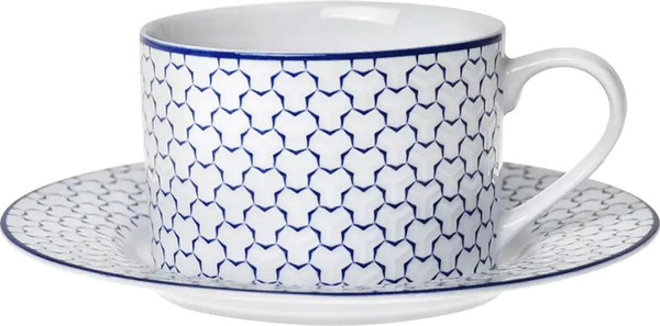 Изображение товара Чашка с блюдцем HomeQueen Воздушная 77100