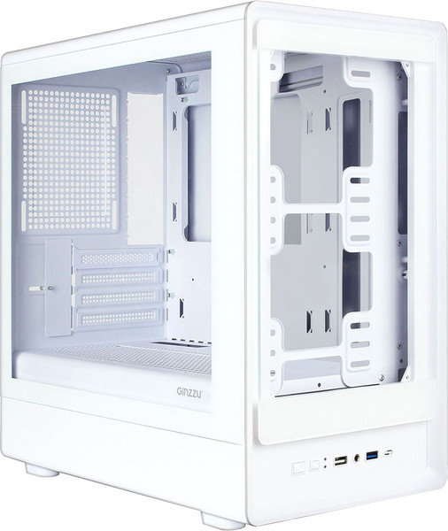 Изображение товара Корпус для компьютера Ginzzu CL420 (белый)