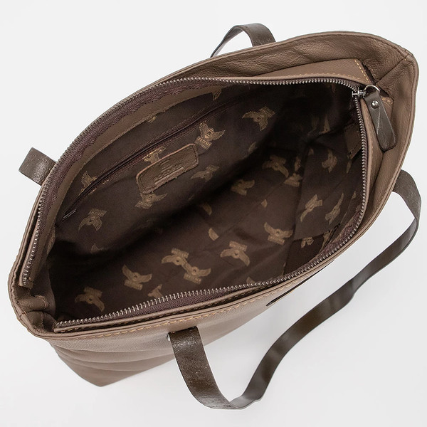 Изображение товара Сумка Poshete 196-88040-DCF (темный кофейный)