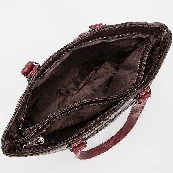 Изображение товара Сумка Passo Avanti 881-ZH164-DBB (темно-коричневый/бордовый)