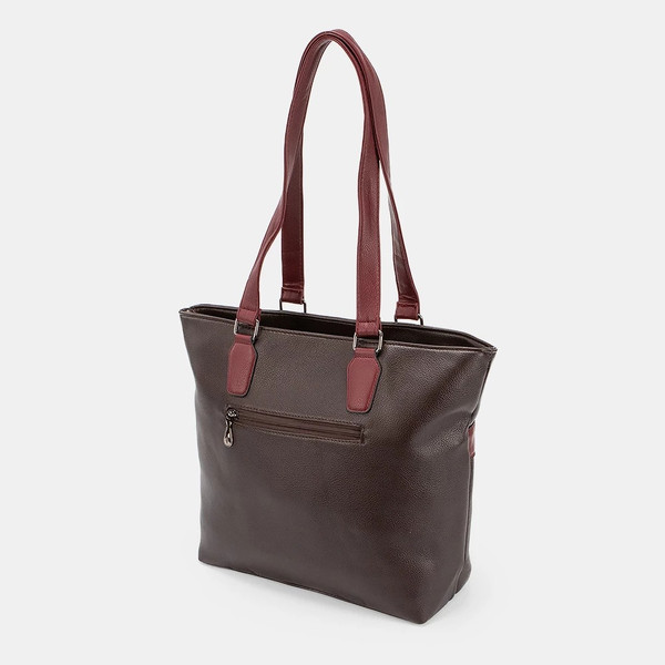 Изображение товара Сумка Passo Avanti 881-ZH164-DBB (темно-коричневый/бордовый)