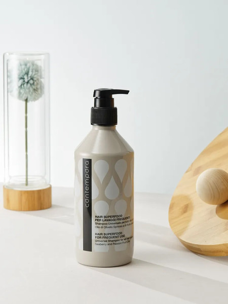 Изображение товара Набор косметики для волос Barex Hair Superfood Ежедневный уход Шампунь+Маска (500мл+350мл)