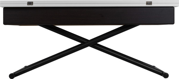 Изображение товара Стол-трансформер Мебелик Лерон (белый/черный)