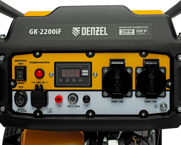 Изображение товара Инверторный генератор Denzel GK-2200iF / 94707