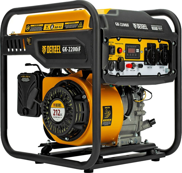 Изображение товара Инверторный генератор Denzel GK-2200iF / 94707