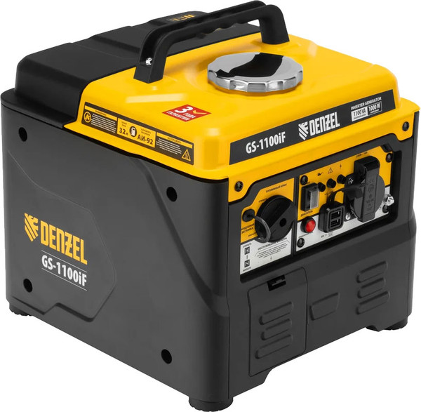 Изображение товара Инверторный генератор Denzel GS-1100iF / 94706