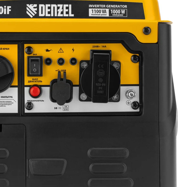 Изображение товара Инверторный генератор Denzel GS-1100iF / 94706