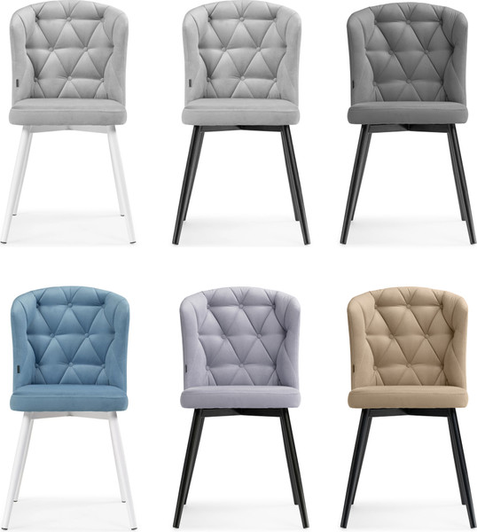 Изображение товара Стул Woodville Алиссум (Velutto 52/белый)