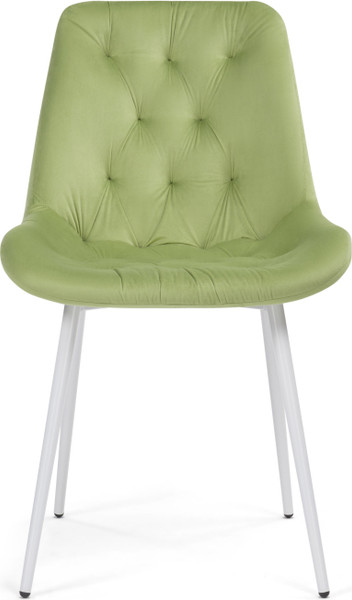 Изображение товара Стул Woodville Гояр (Confetti Green/белый глянец)