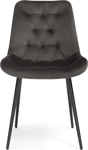 Изображение товара Стул Woodville Гояр (графитовый/черный глянец)