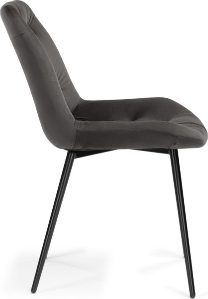 Изображение товара Стул Woodville Гояр (графитовый/черный глянец)