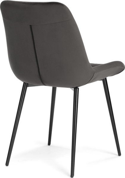 Изображение товара Стул Woodville Гояр (графитовый/черный глянец)
