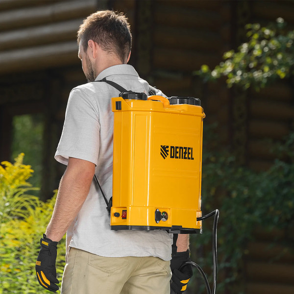 Изображение товара Опрыскиватель аккумуляторный Denzel D-16LA / 64789