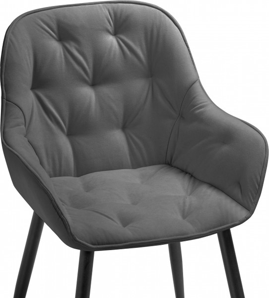 Изображение товара Стул Woodville Олму (серый/черный)