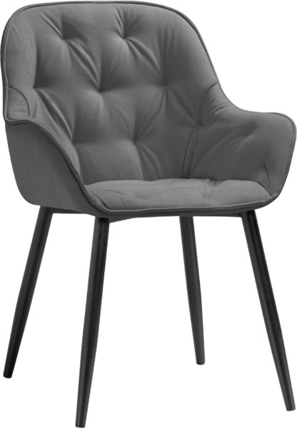 Изображение товара Стул Woodville Олму (серый/черный)