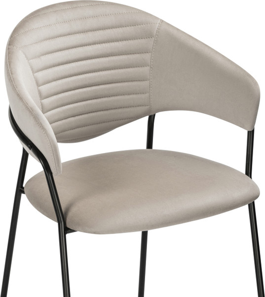 Изображение товара Стул Woodville Рансол (дымчатый/черный глянец)