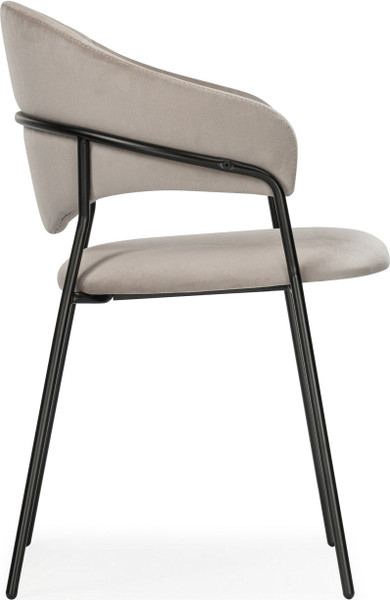 Изображение товара Стул Woodville Рансол (дымчатый/черный глянец)