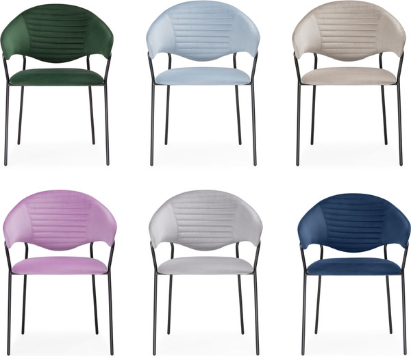 Изображение товара Стул Woodville Рансол (дымчатый/черный глянец)