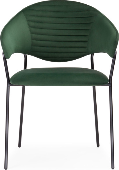 Изображение товара Стул Woodville Рансол (темно-зеленый/черный глянец)