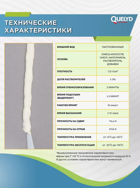 Изображение товара Жидкие гвозди Quelyd Мастификс универсальный (340г)