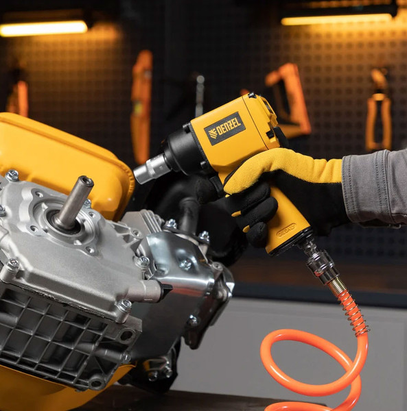 Изображение товара Пневмогайковерт Denzel IWS550 Compact / 57470