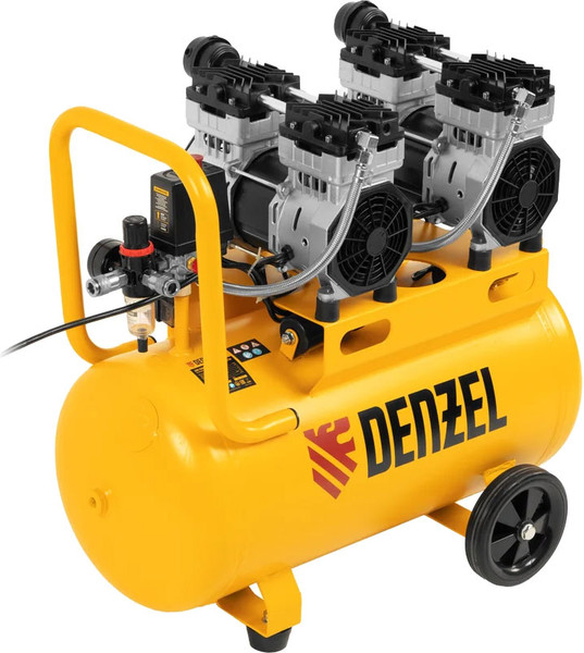 Изображение товара Воздушный компрессор Denzel Безмаслянный DLS 1500/50 / 58027