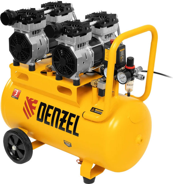 Изображение товара Воздушный компрессор Denzel Безмаслянный DLS 1500/50 / 58027