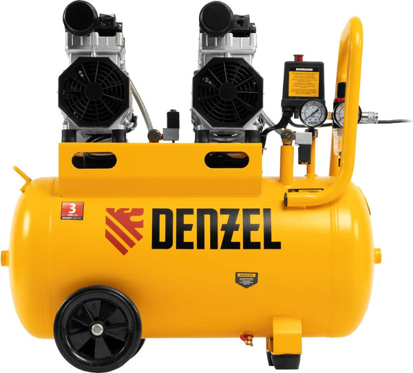 Изображение товара Воздушный компрессор Denzel Безмаслянный DLS 1500/50 / 58027