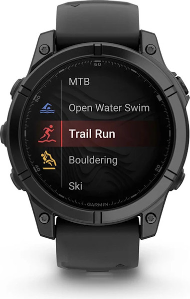 Изображение товара Умные часы Garmin Fenix E Amoled 47mm / 010-03025-01 (темно-серый/черный)