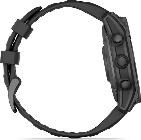 Изображение товара Умные часы Garmin Fenix E Amoled 47mm / 010-03025-01 (темно-серый/черный)