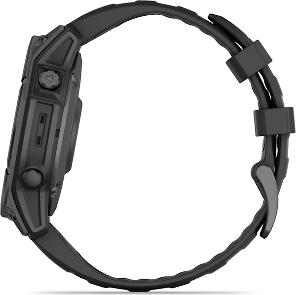 Изображение товара Умные часы Garmin Fenix E Amoled 47mm / 010-03025-01 (темно-серый/черный)