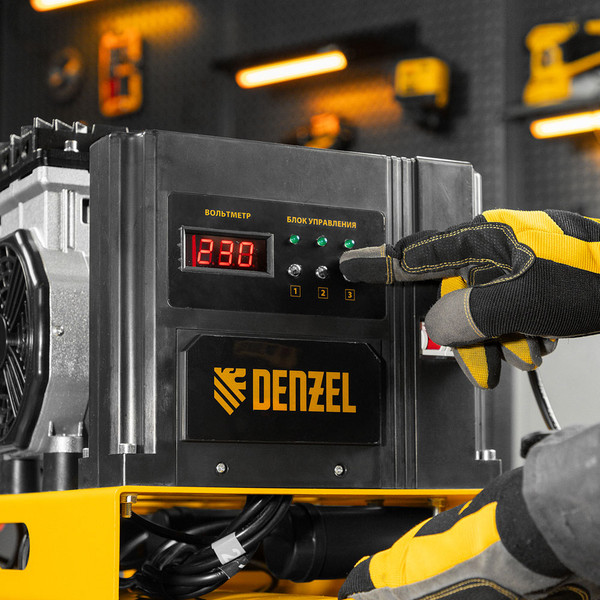 Изображение товара Воздушный компрессор Denzel Безмаслянный DLS 3300/100 / 58032