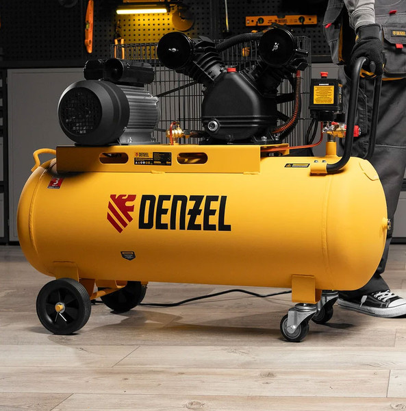 Изображение товара Воздушный компрессор Denzel BCV2200/100 / 58110