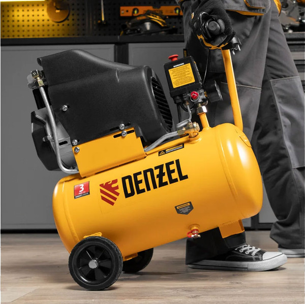 Изображение товара Воздушный компрессор Denzel DLC1300/24 / 58171