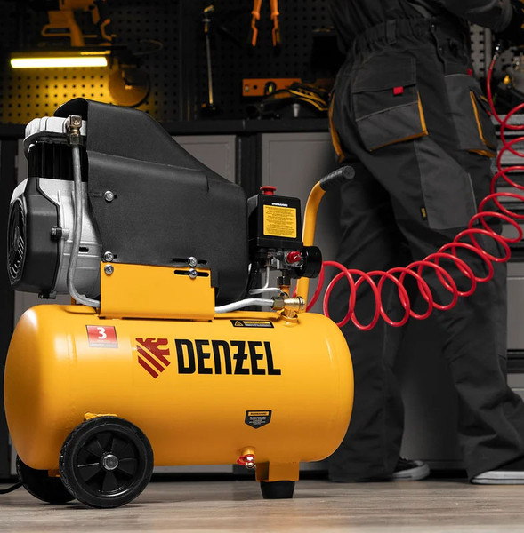 Изображение товара Воздушный компрессор Denzel DLC1300/24 / 58171
