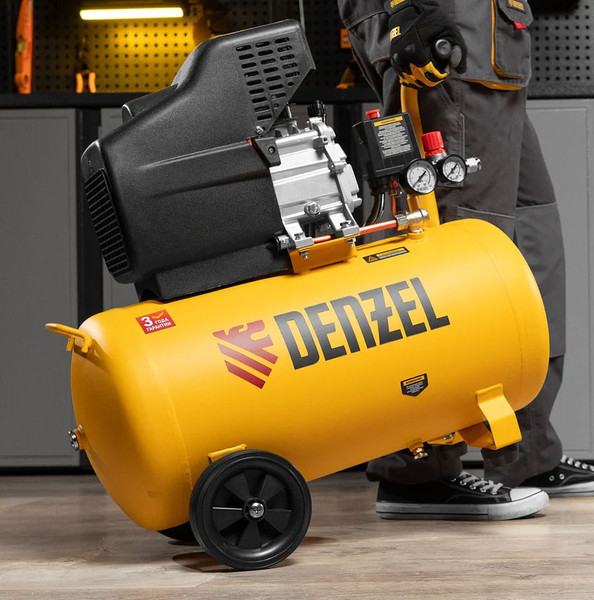 Изображение товара Воздушный компрессор Denzel DC1500/50 / 58161