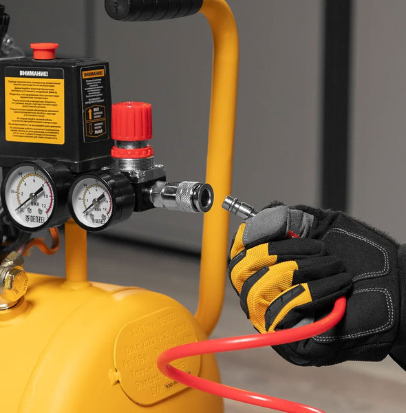 Изображение товара Воздушный компрессор Denzel DC1500/24 / 58160