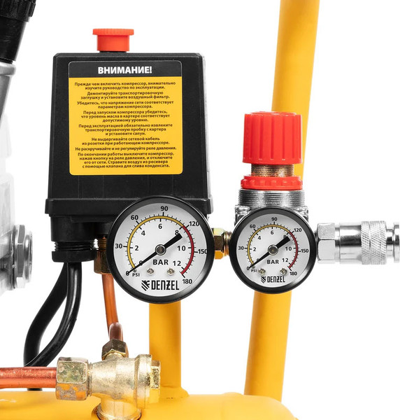 Изображение товара Воздушный компрессор Denzel DC1500/24 / 58160