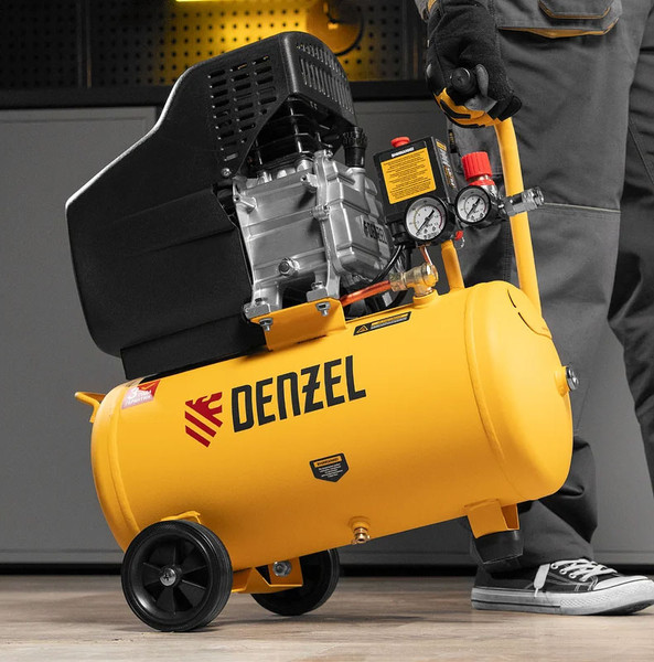 Изображение товара Воздушный компрессор Denzel DC1500/24 / 58160