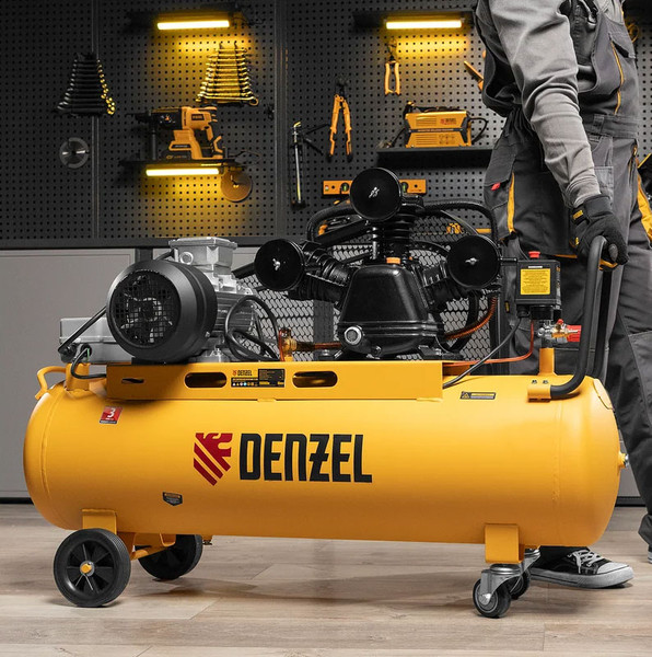 Изображение товара Воздушный компрессор Denzel BCW3000-T/100 / 58118